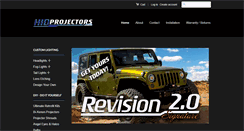 Desktop Screenshot of hidprojectors.com